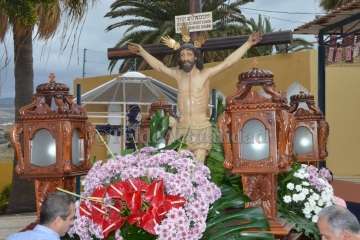 Misa y procesión religiosa en Caserones Bajos y Cendro (Foto TA)
